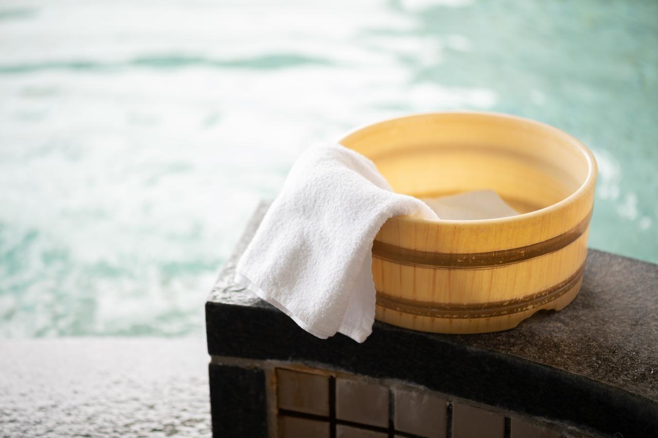 Awara Kitagata Onsen Kohanso Hana Yurari Eksteriør bilde